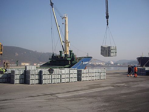 Embarque de zinc