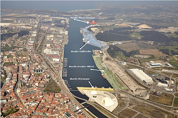 Muelles comerciales de la margen derecha