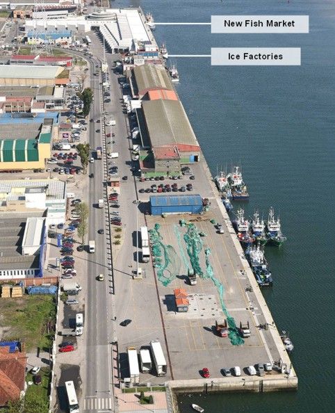 New fish market and ice factories